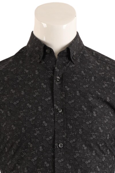 Slim Fit Erkek Gömlek - 4