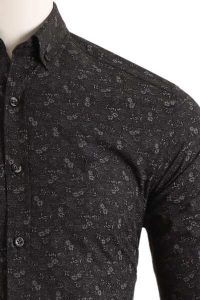 Slim Fit Erkek Gömlek - 5
