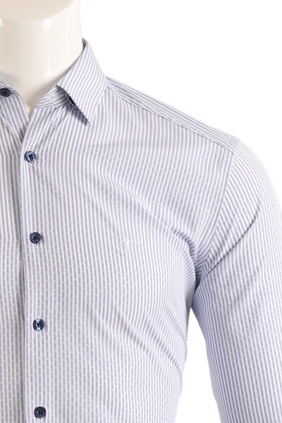 Slim Fit Erkek Gömlek - Thumbnail