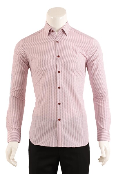 Slim Fit Erkek Gömlek - Thumbnail