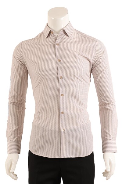 Slim Fit Erkek Gömlek - Thumbnail