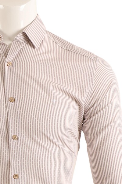 Slim Fit Erkek Gömlek - Thumbnail