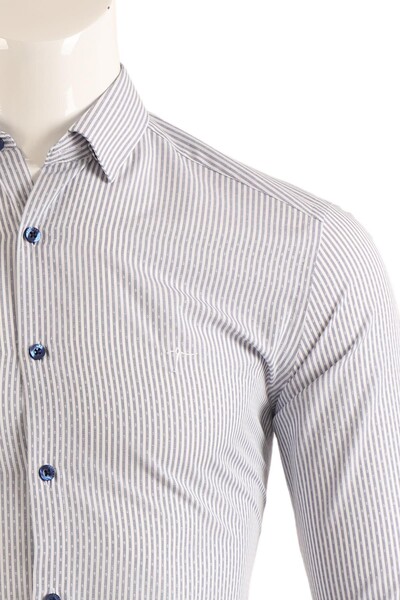 Slim Fit Erkek Gömlek - Thumbnail