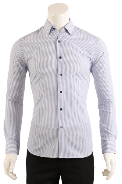 Slim Fit Erkek Gömlek - Thumbnail