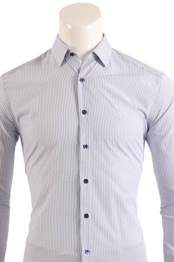 Slim Fit Erkek Gömlek - 6