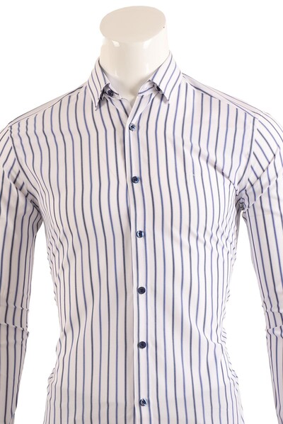 Slim Fit Erkek Gömlek - Thumbnail