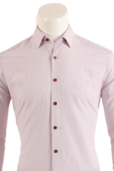 Slim Fit Erkek Gömlek - 3