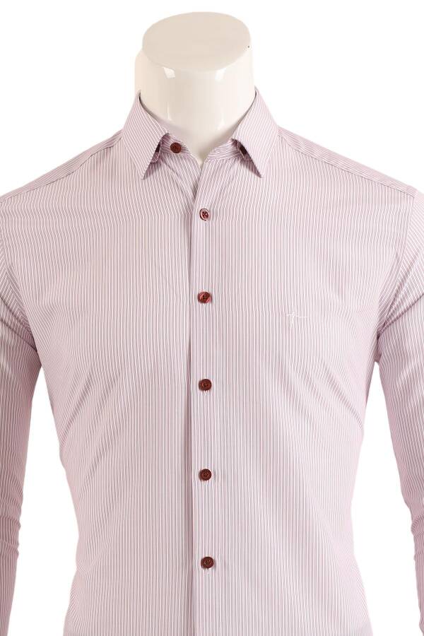 Slim Fit Erkek Gömlek - 3
