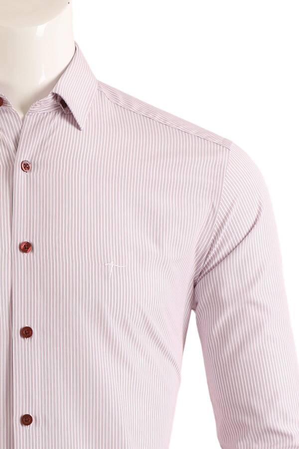Slim Fit Erkek Gömlek - 5