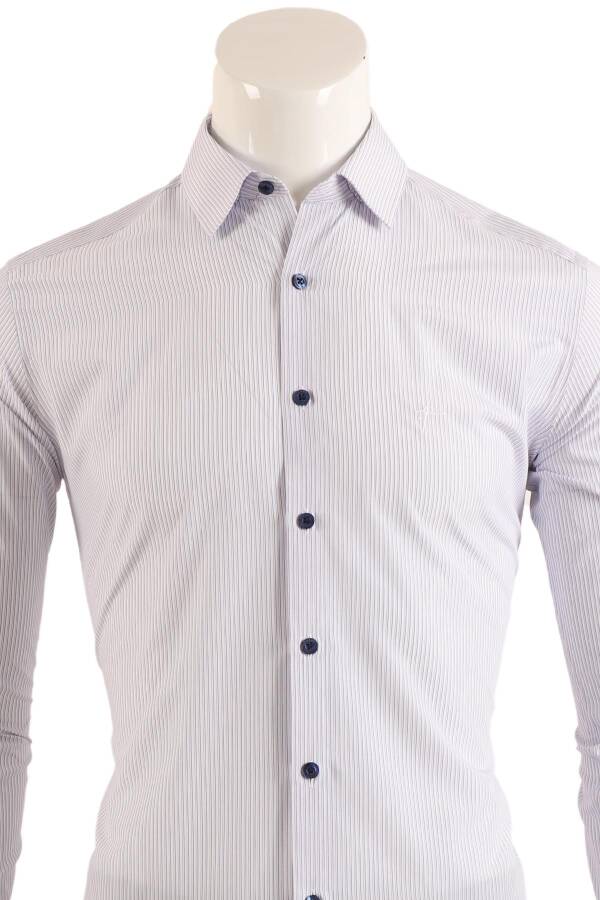 Slim Fit Erkek Gömlek - 6