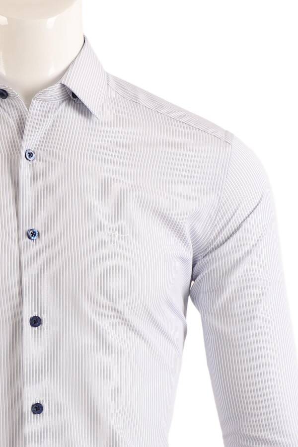 Slim Fit Erkek Gömlek - 12