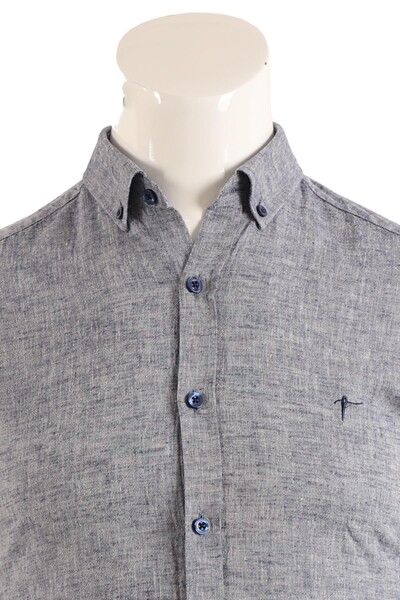 Slim Fit Erkek Gömlek - Thumbnail