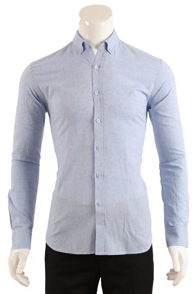 Slim Fit Erkek Gömlek - Thumbnail