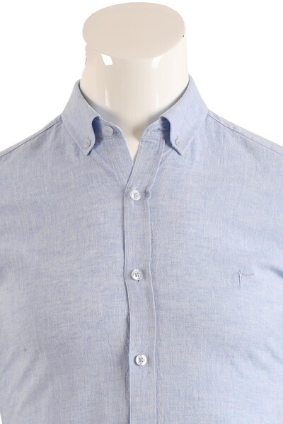 Slim Fit Erkek Gömlek - Thumbnail