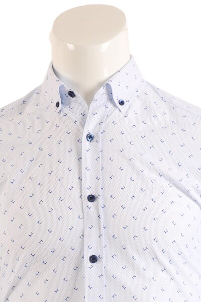 Slim Fit Erkek Gömlek - 3