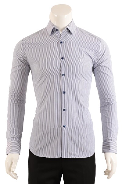 Slim Fit Erkek Gömlek - Thumbnail