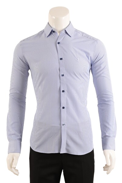 Slim Fit Erkek Gömlek - 5