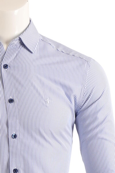 Slim Fit Erkek Gömlek - 8