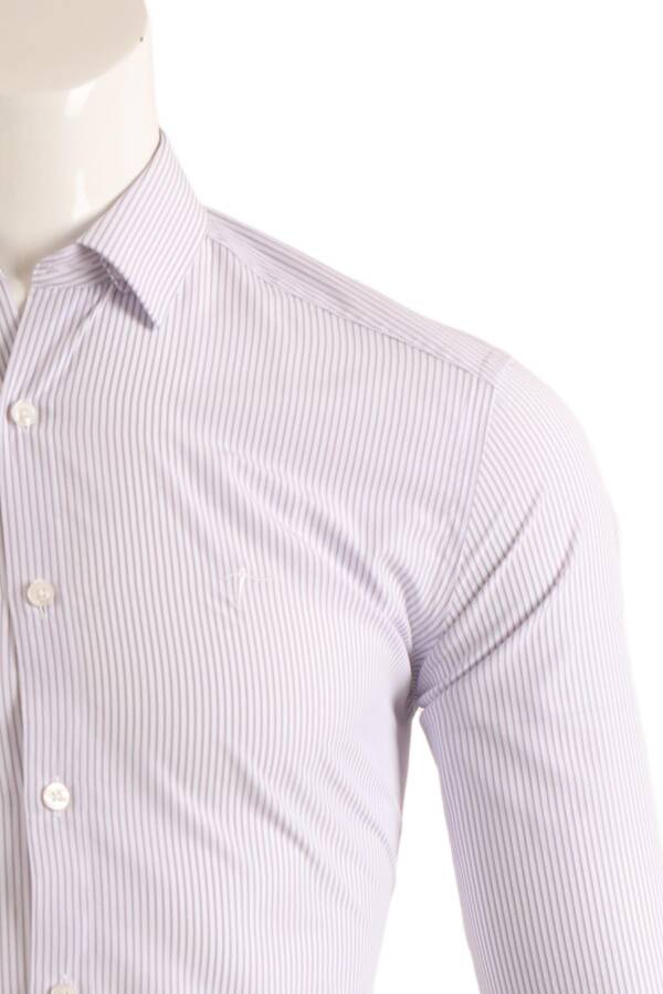 Slim Fit Erkek Gömlek - 12