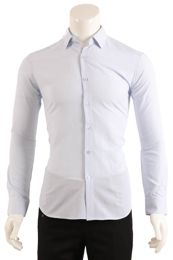 Slim Fit Erkek Gömlek - 13