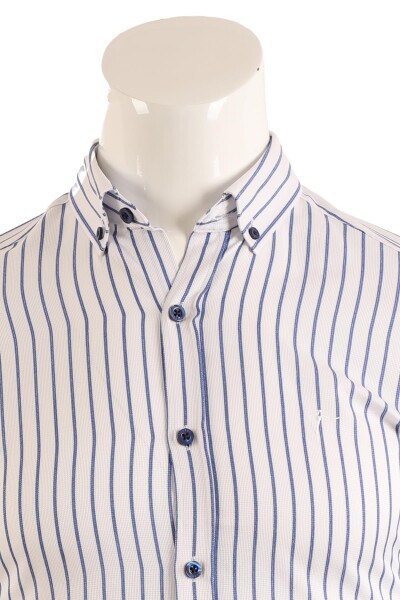 Slim Fit Erkek Gömlek - 3