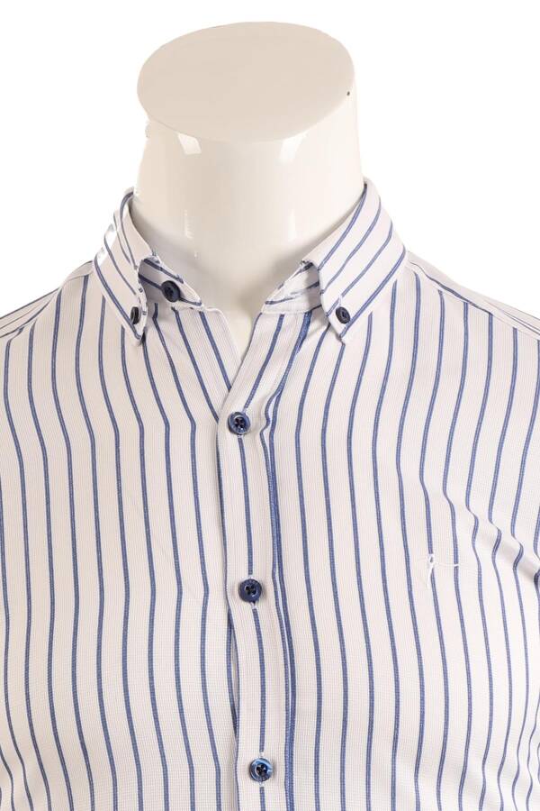 Slim Fit Erkek Gömlek - 3