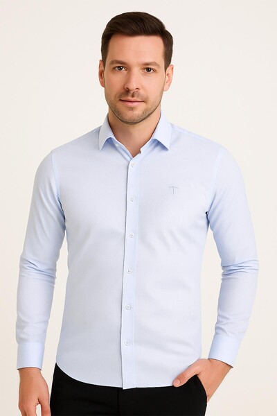 Piserro - Slim Fit Erkek Gömlek