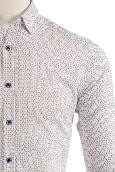 Slim Fit Erkek Gömlek - Thumbnail