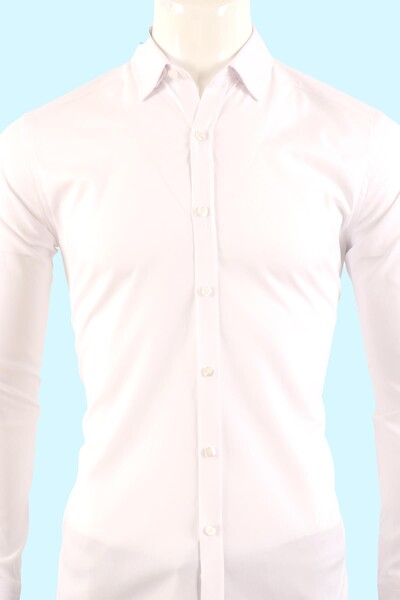 Slim Fit Erkek Gömlek - Thumbnail