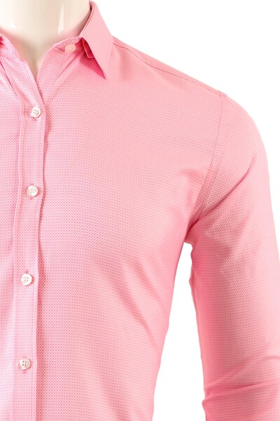 Slim Fit Erkek Gömlek - Thumbnail