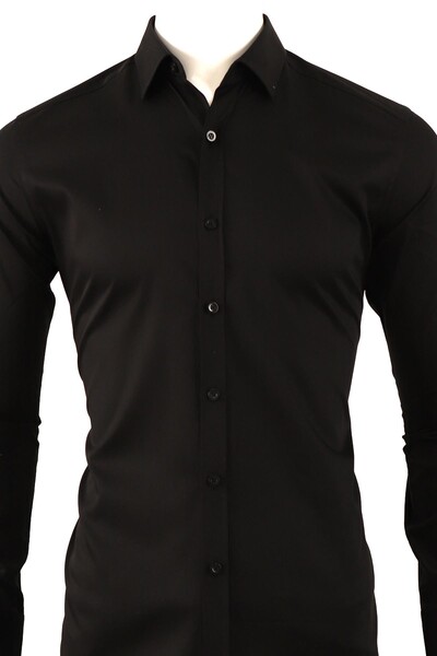 Slim Fit Erkek Gömlek - Thumbnail