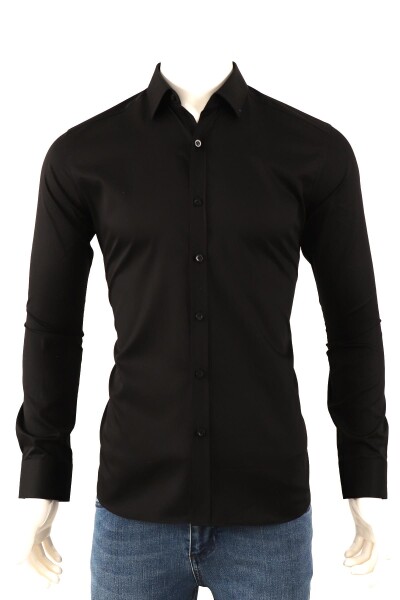 Slim Fit Erkek Gömlek - 2