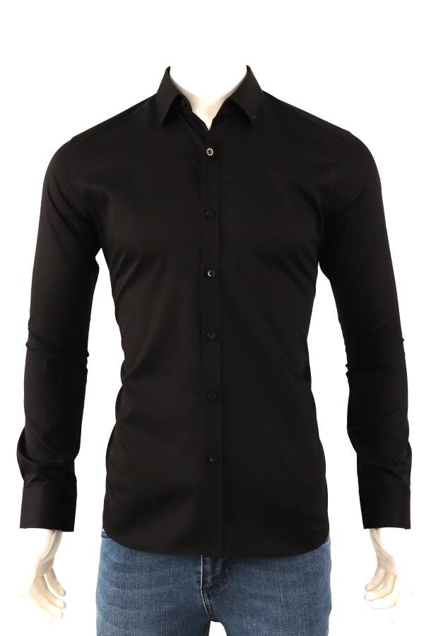 Slim Fit Erkek Gömlek - 2