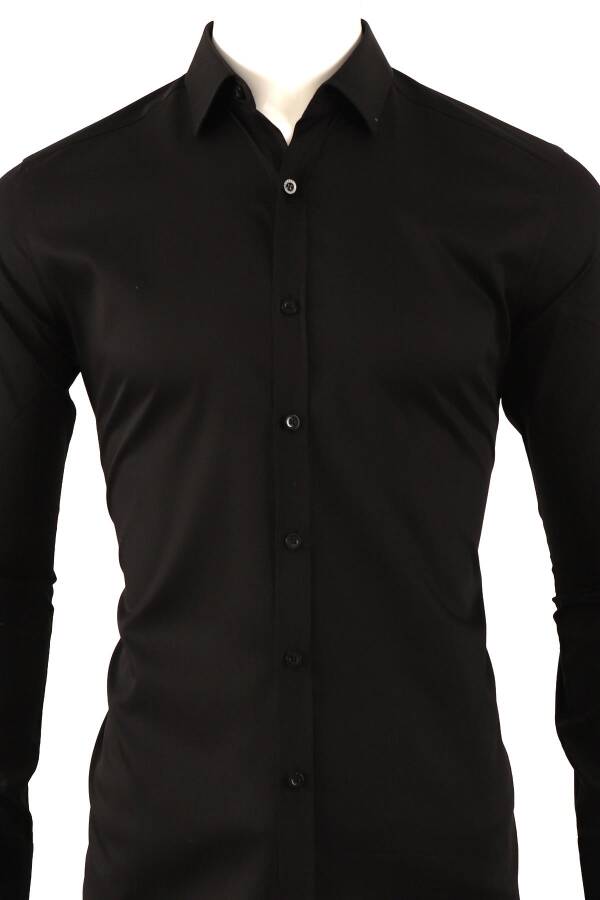 Slim Fit Erkek Gömlek - 3