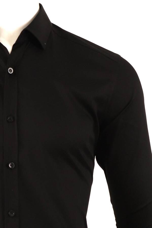 Slim Fit Erkek Gömlek - 5