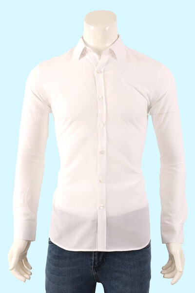 Slim Fit Erkek Gömlek - Thumbnail