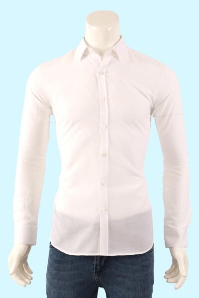 Slim Fit Erkek Gömlek - 2