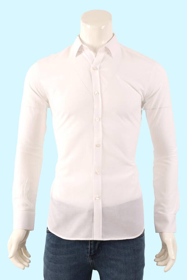 Slim Fit Erkek Gömlek - 2