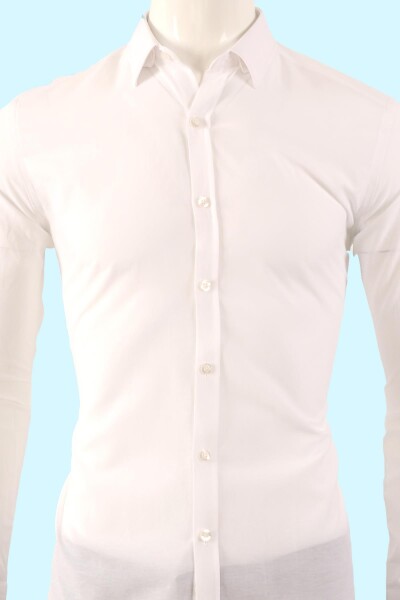 Slim Fit Erkek Gömlek - 3