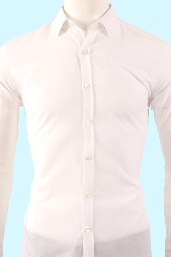 Slim Fit Erkek Gömlek - 3