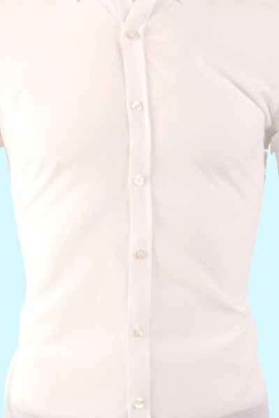 Slim Fit Erkek Gömlek - 4