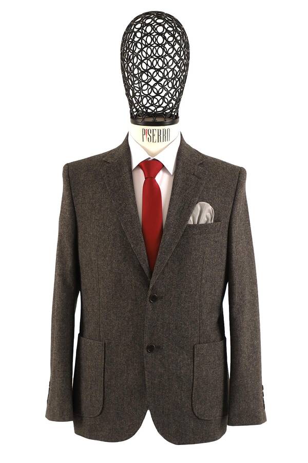 Slim Fit Erkek Tek Ceket