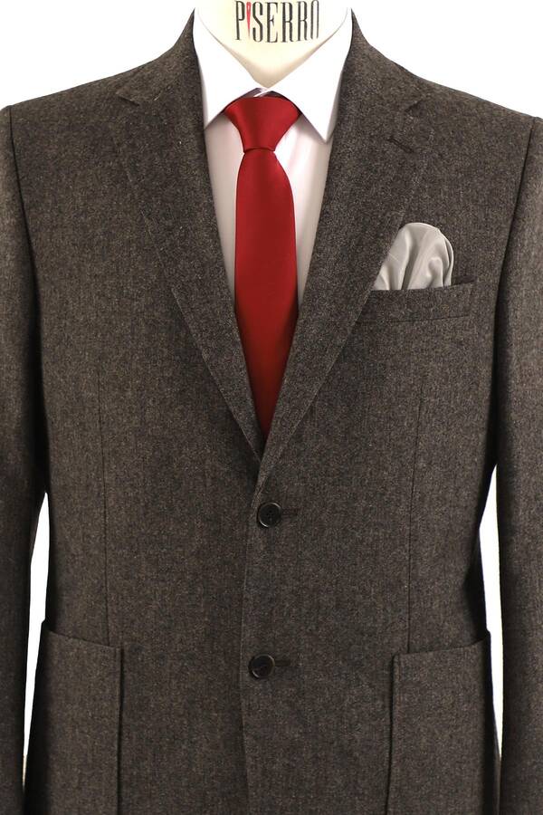 Slim Fit Erkek Tek Ceket