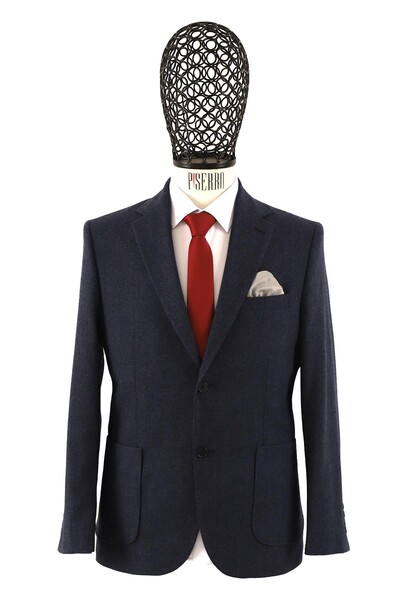 Slim Fit Erkek Tek Ceket - Thumbnail