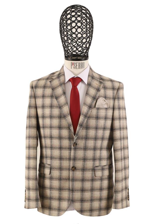 Slim Fit Erkek Tek Ceket