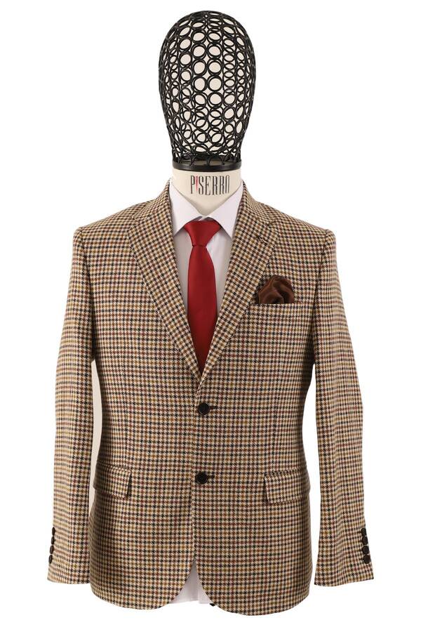 Slim Fit Erkek Tek Ceket Slim Fit Erkek Tek Ceket