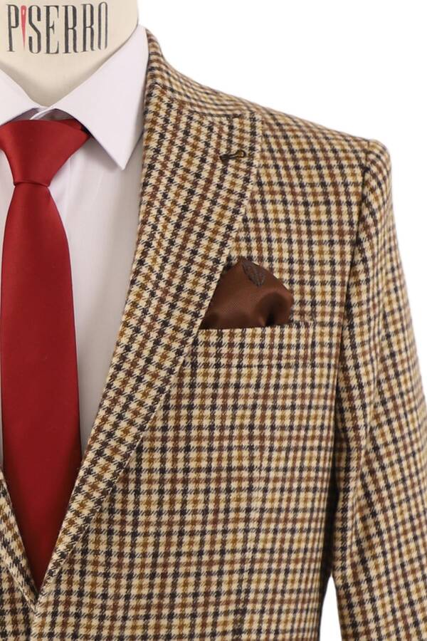 Slim Fit Erkek Tek Ceket