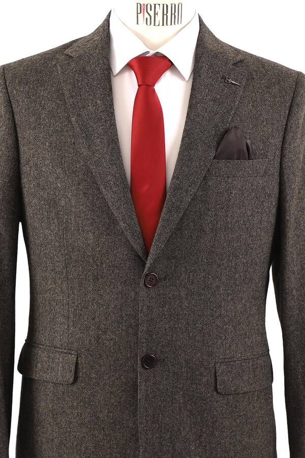 Slim Fit Erkek Tek Ceket Slim Fit Erkek Tek Ceket