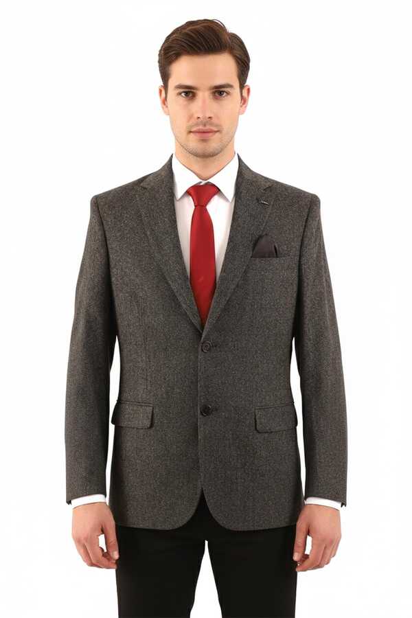 Slim Fit Erkek Tek Ceket