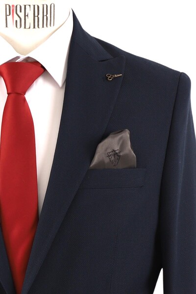 Slim Fit Erkek Tek Ceket - Thumbnail